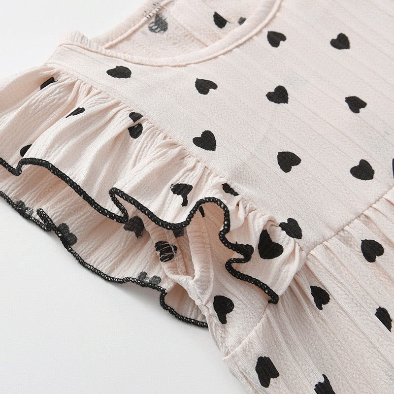Baby Girl Princess Romper & Hat 2-Piece Set
