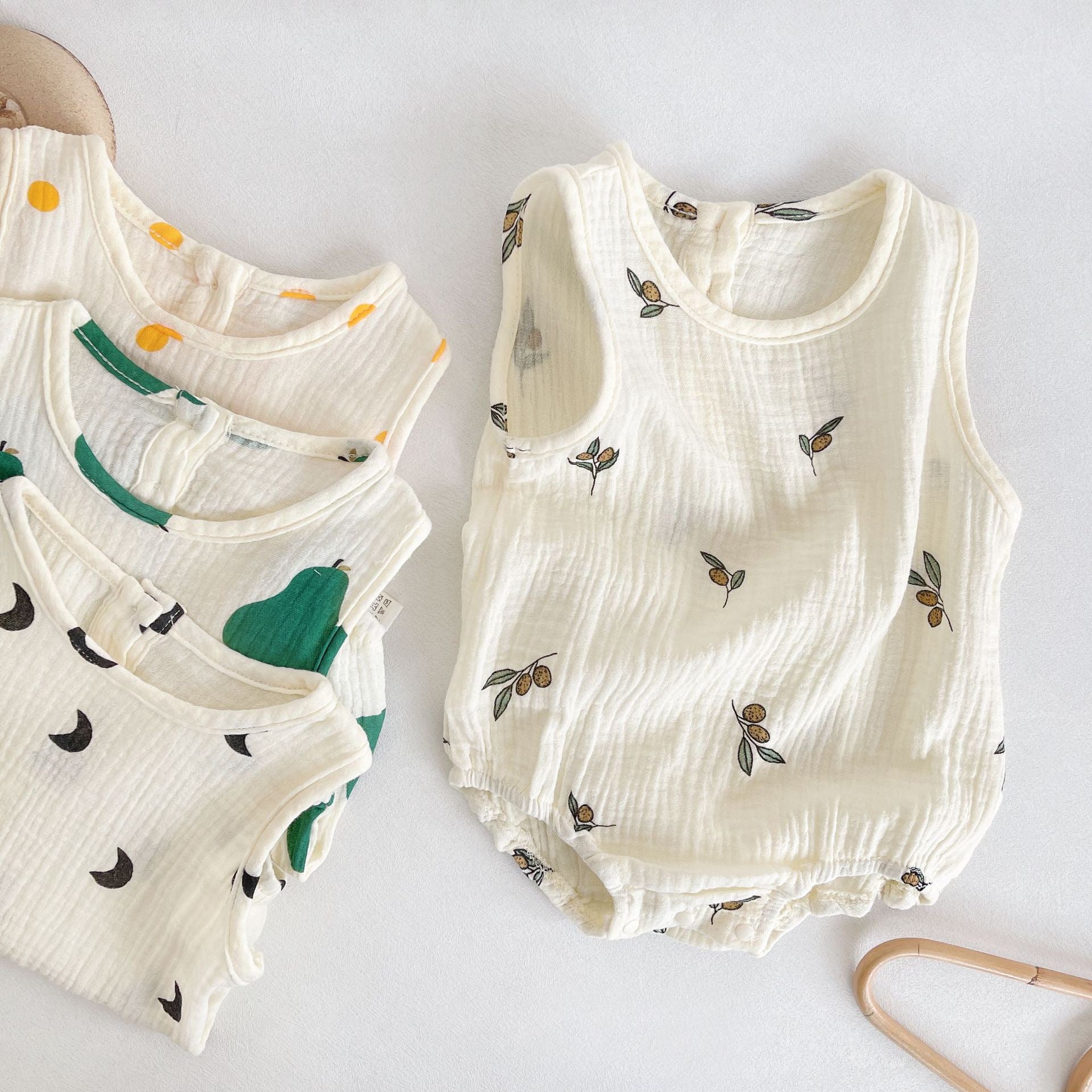 Body de bebé de verano estampado