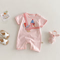 Baby Cotton Short Sleeve Romper