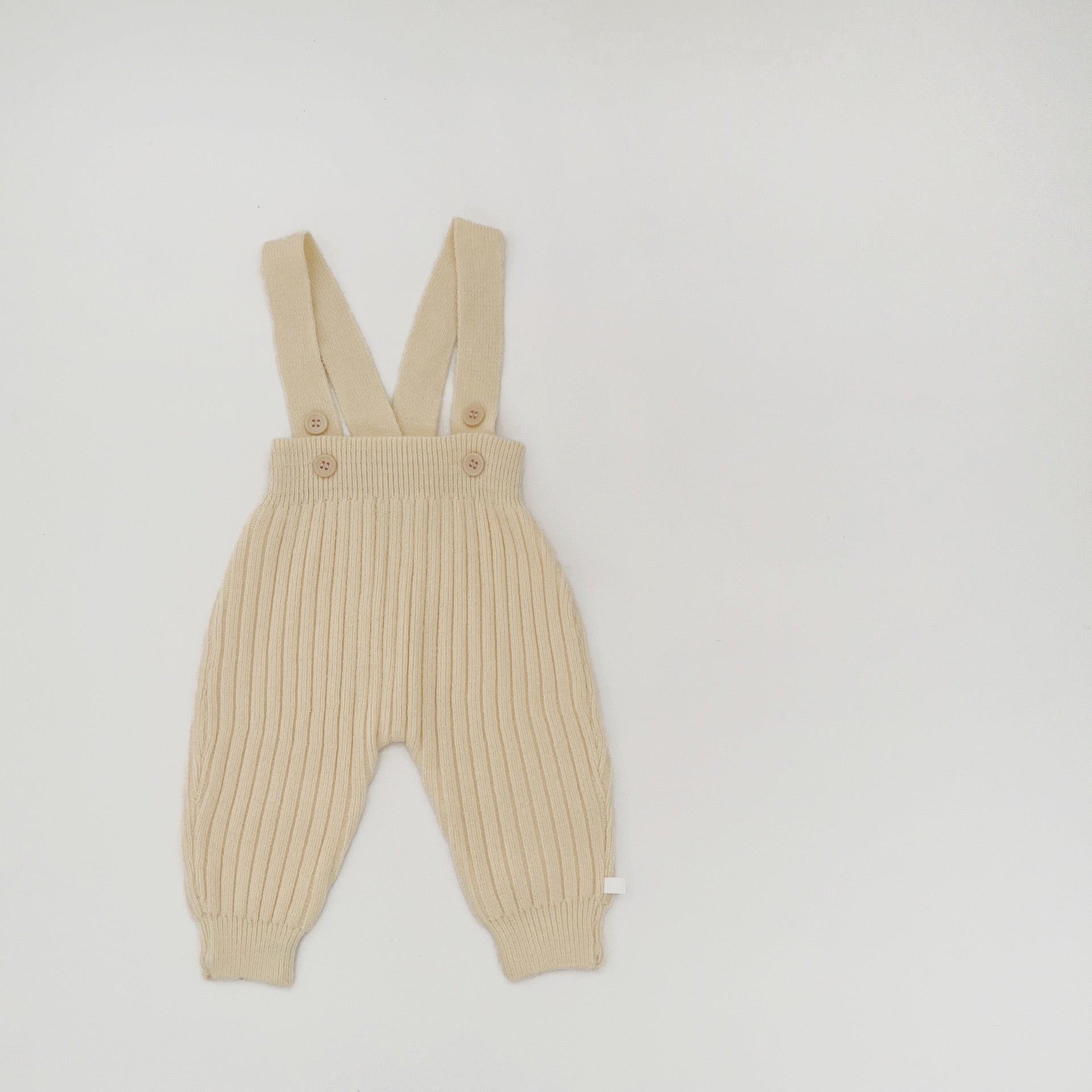 Baby Cotton Knit Sleeveless Romper