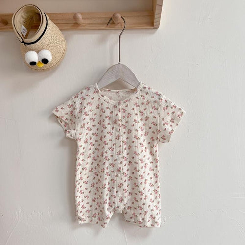 Baby Fresh Print Short Sleeve Romper
