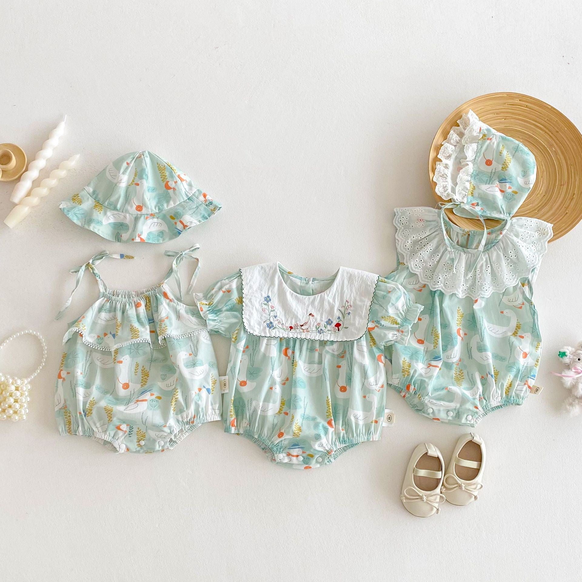 Floral Summer Children's Bodysuit