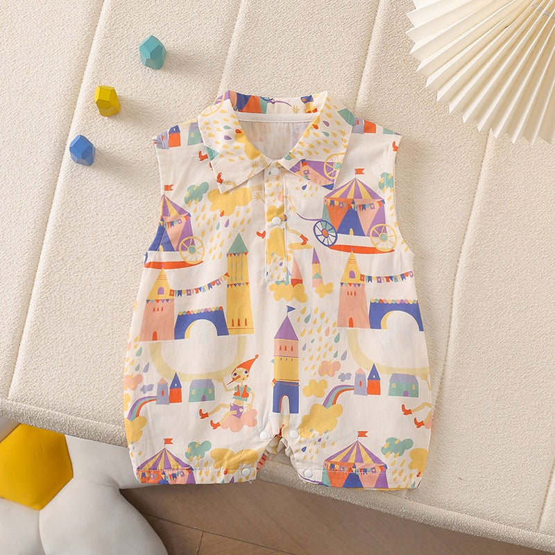 Children's Summer Circus Romper