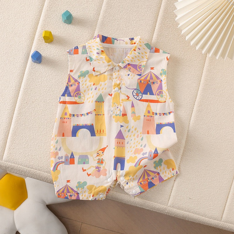 Children's Summer Circus Romper