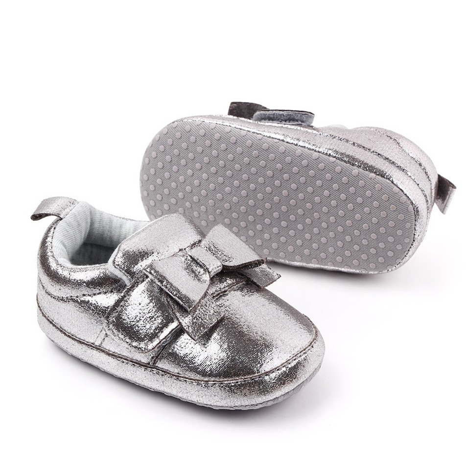 Sneakers metallizzate da bambino