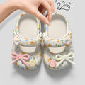 bow flower Children's Shoes for Girls