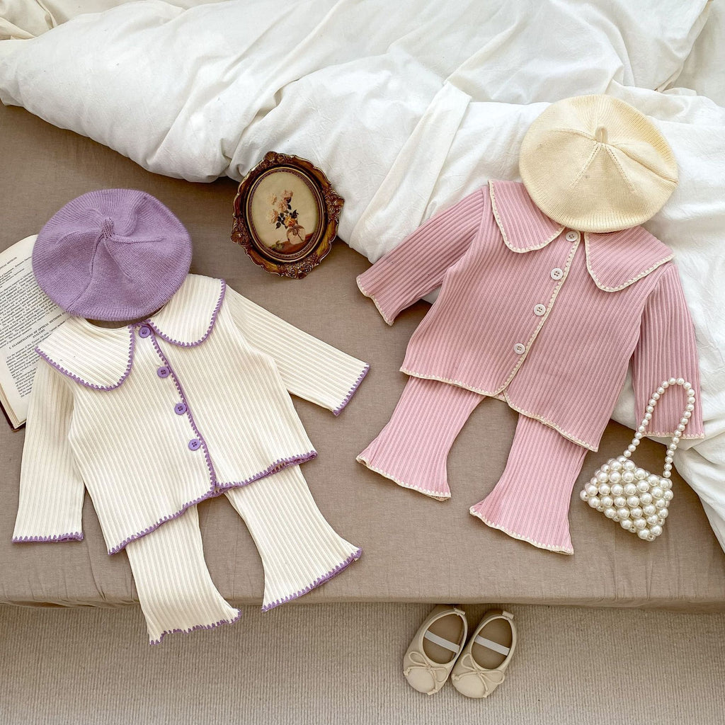 Girls' Button-Down Set
