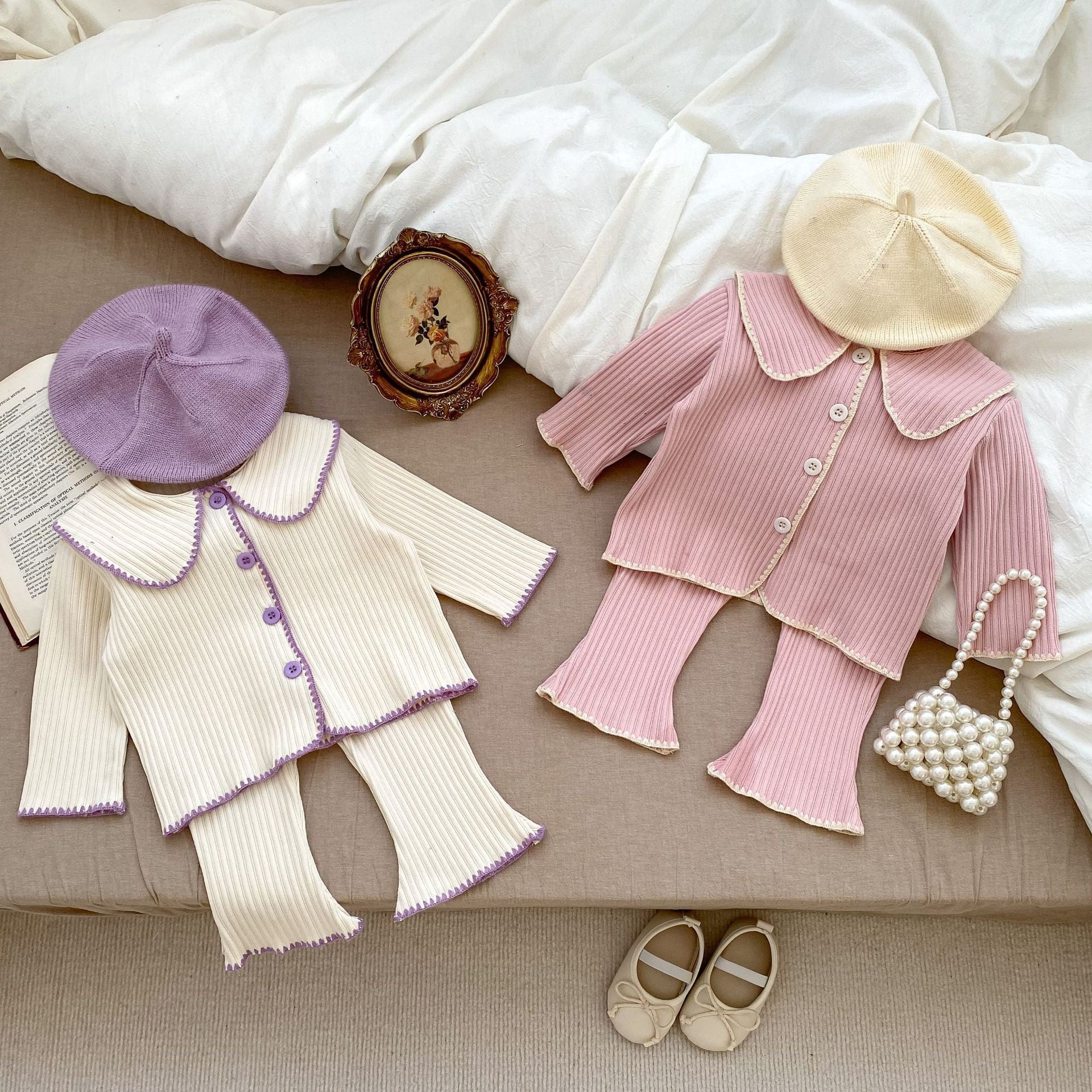 Girls' Button-Down Set