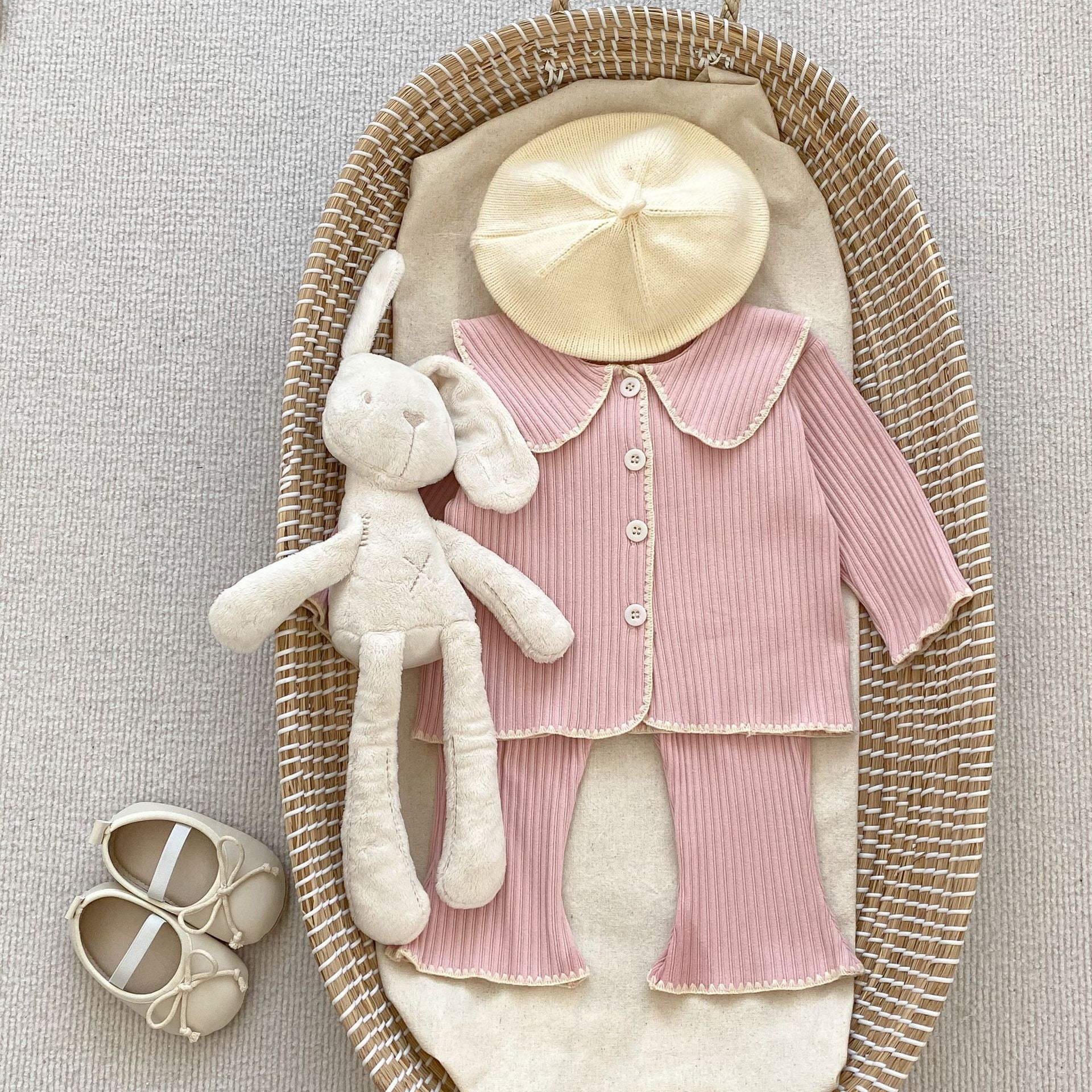 Girls' Button-Down Set