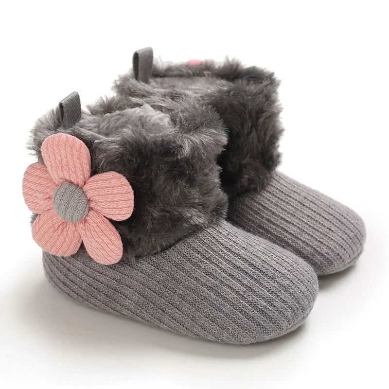 Stivaletti a Fiori per Bambini
