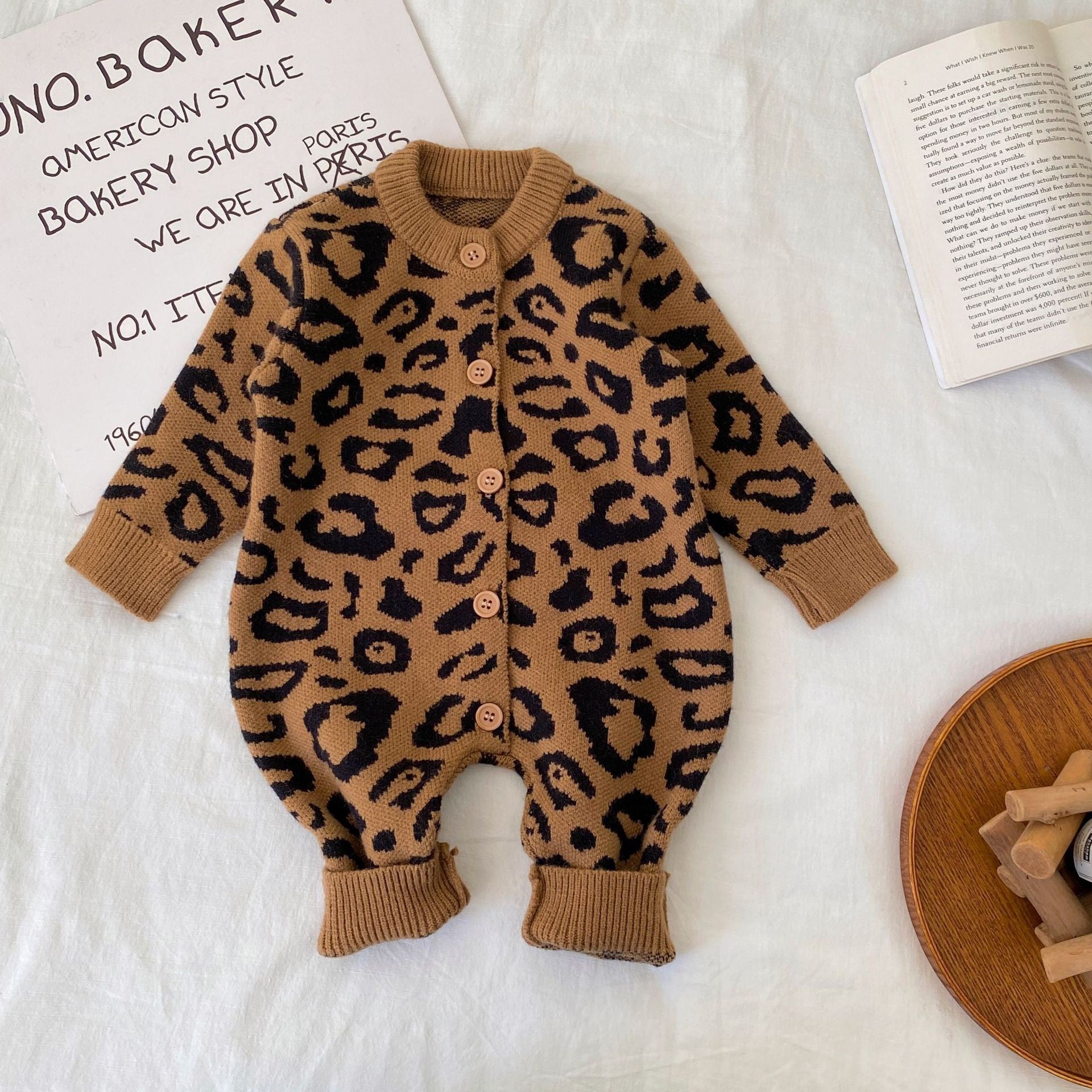 Leopard Print Jumpsuit for Kids