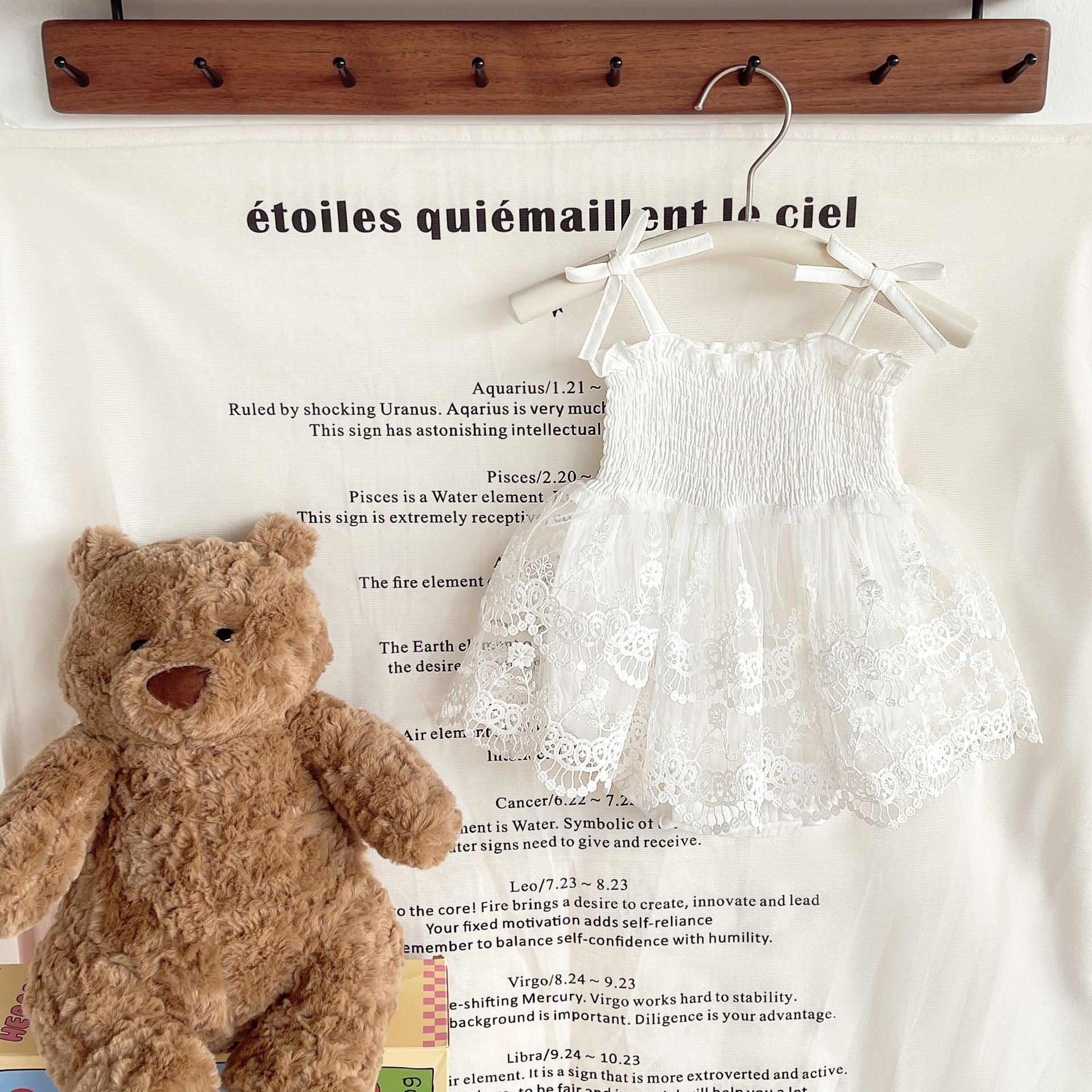White Lace Baby Bodysuit