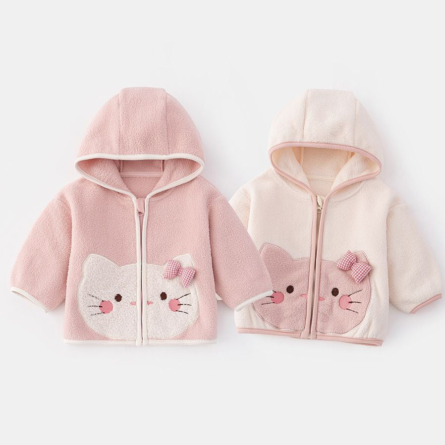 Hello Kitty Girls Fleece Jacket Coat
