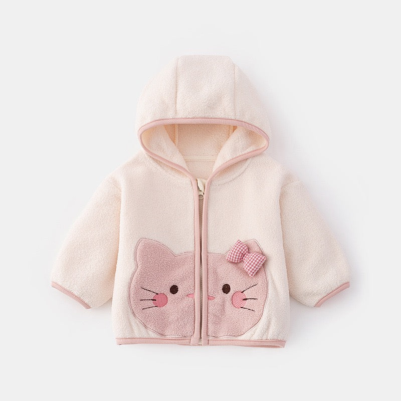 Hello Kitty Girls Fleece Jacket Coat