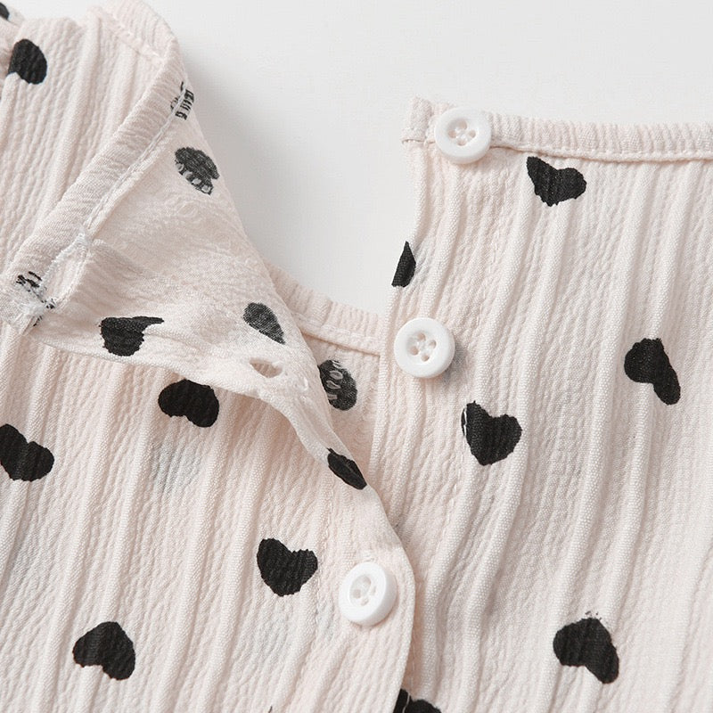 Baby Girl Princess Romper & Hat 2-Piece Set
