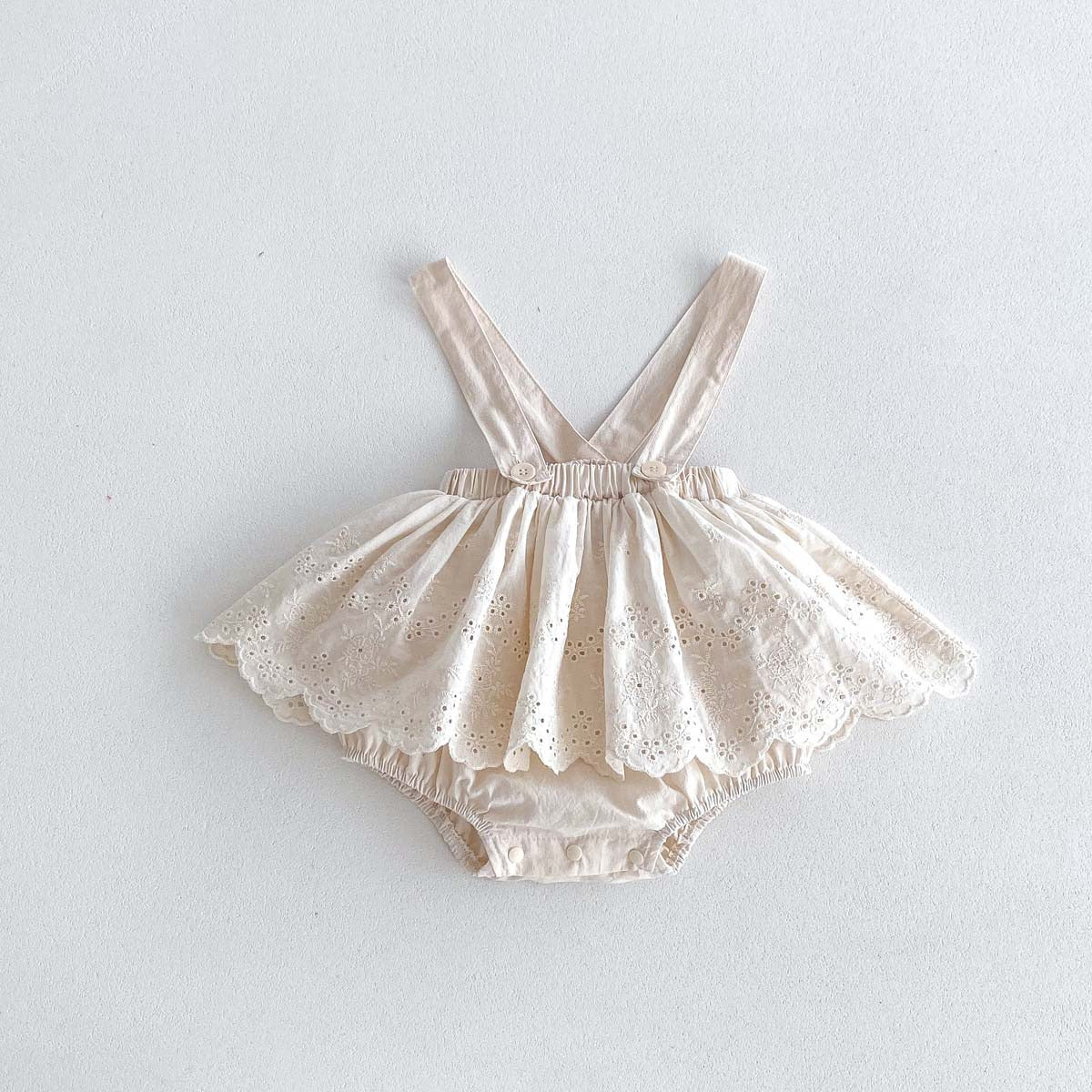 Children's Long-Sleeved Lace Set
