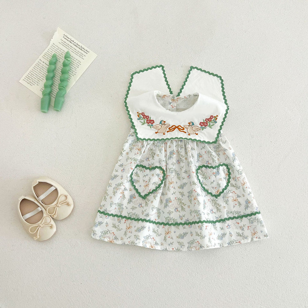 Children's Dress Love Ducklings