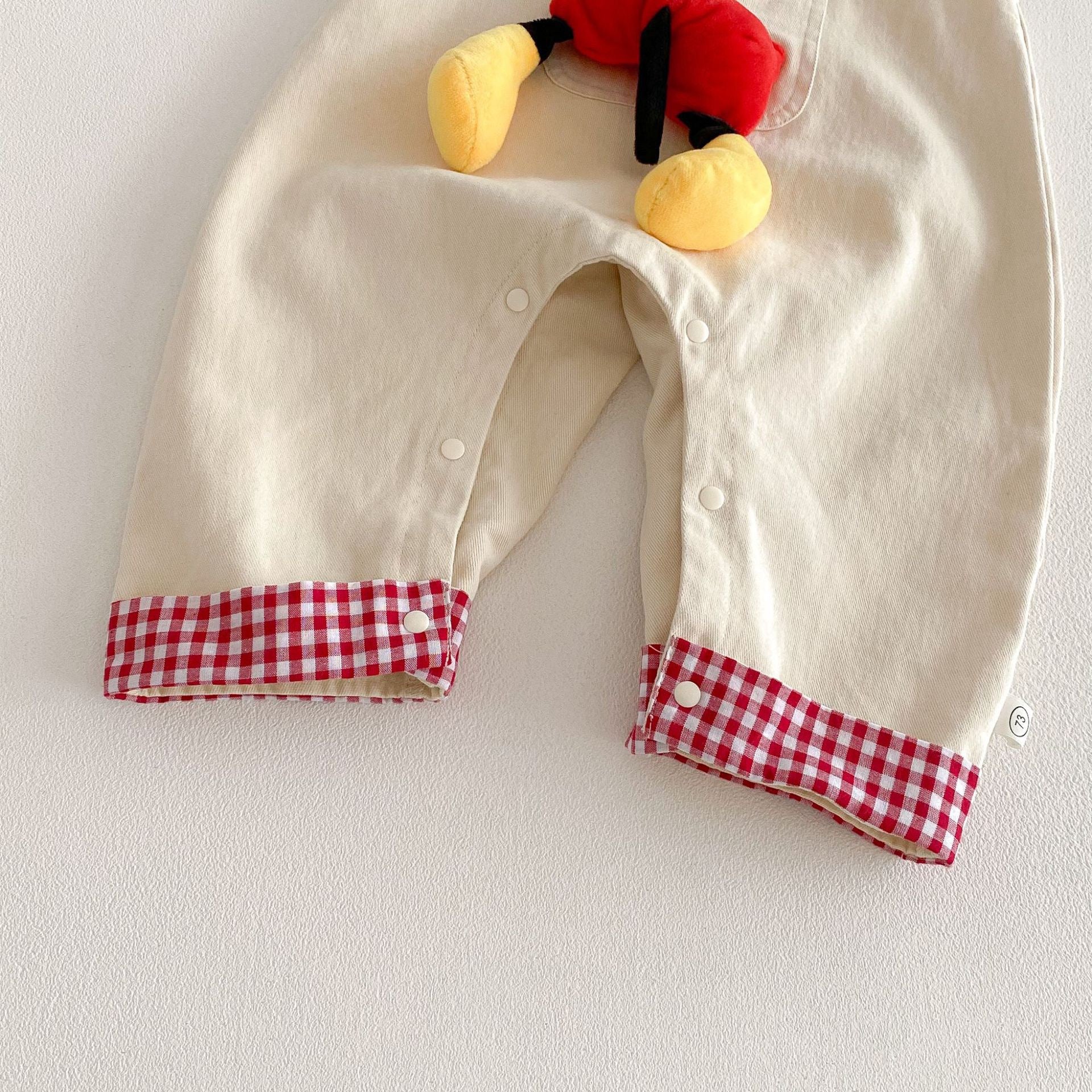 Cute 3D Doll Baby Jumpsuit