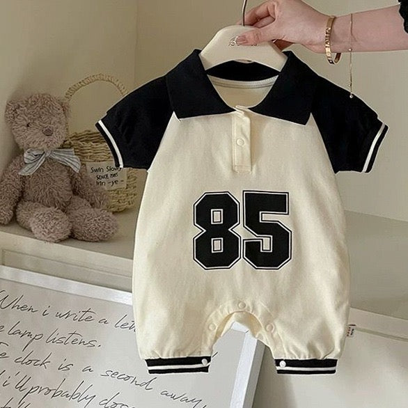 Children's Romper with Collar 85