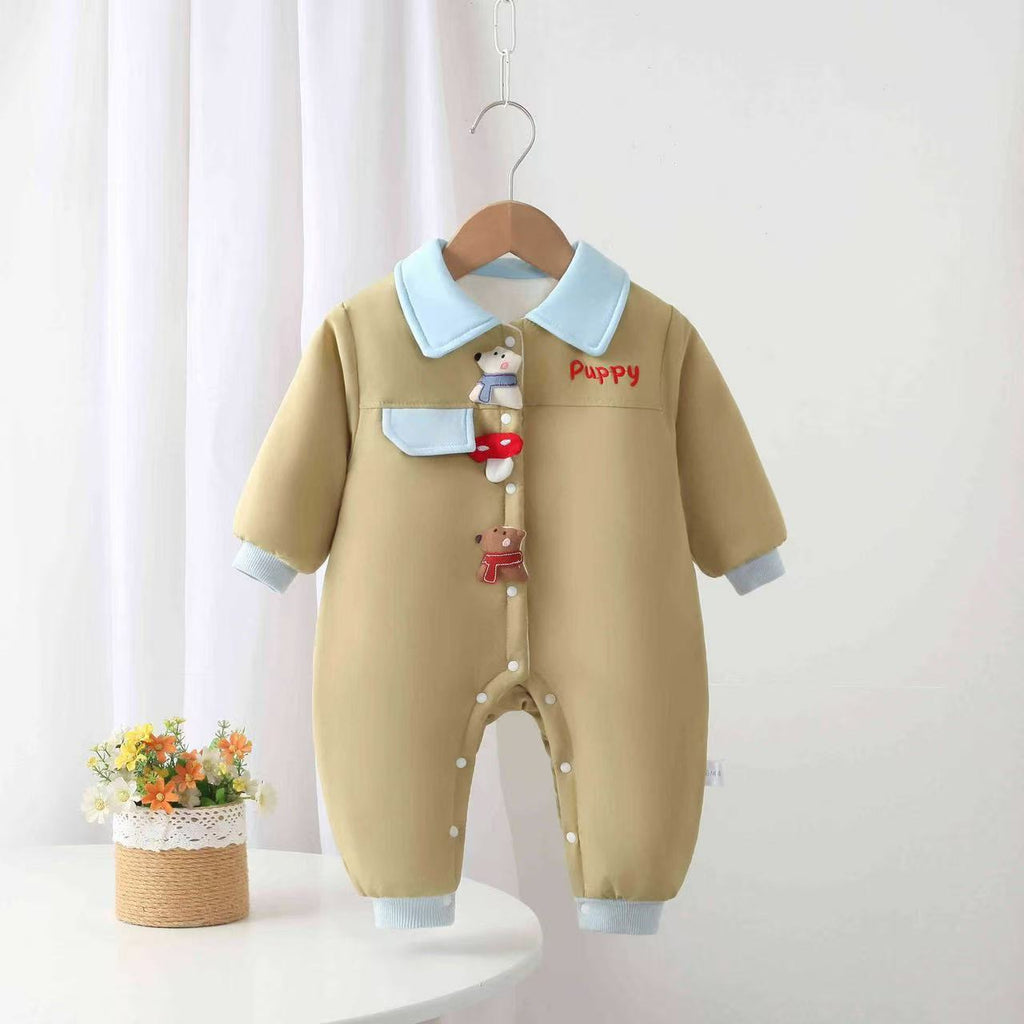 Baby Bear Onesie with Collar