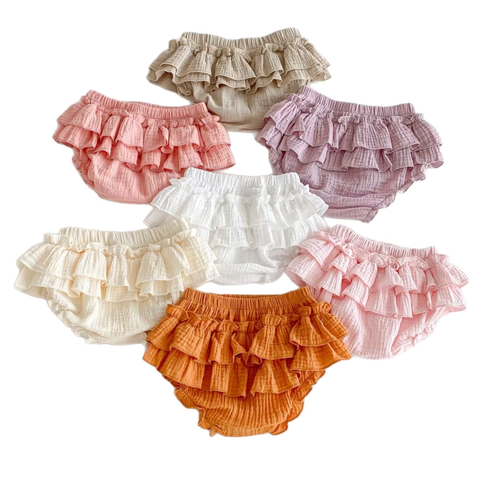 Baby Girls Lace Bloomers Cotton Infant Shorts