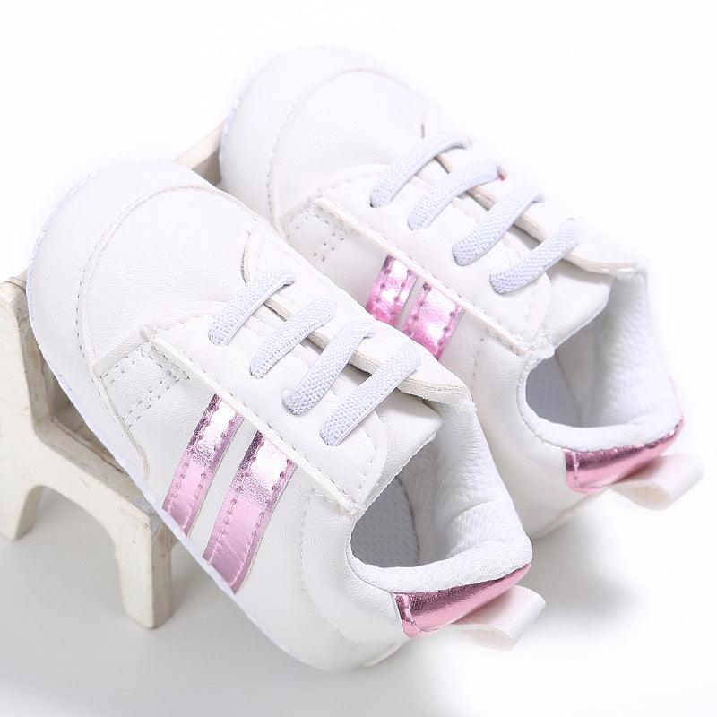 Two-striped Baby Sneaker