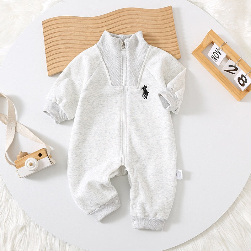 Children's Jumpsuit with Zipper - Polo