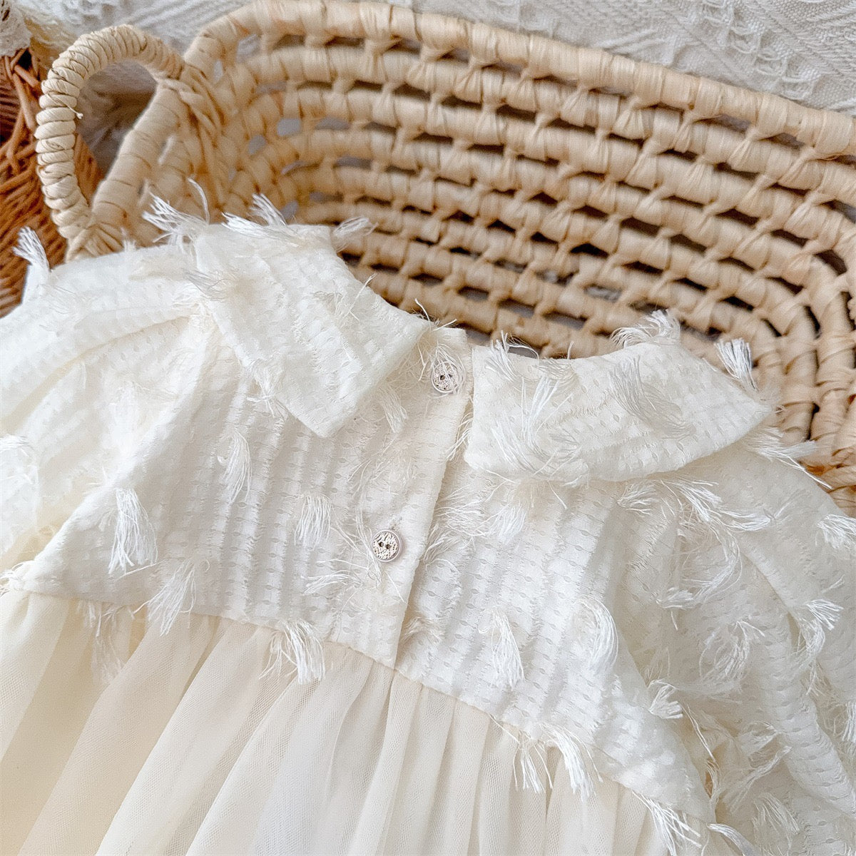 Baby Bodysuit with Tulle Skirt