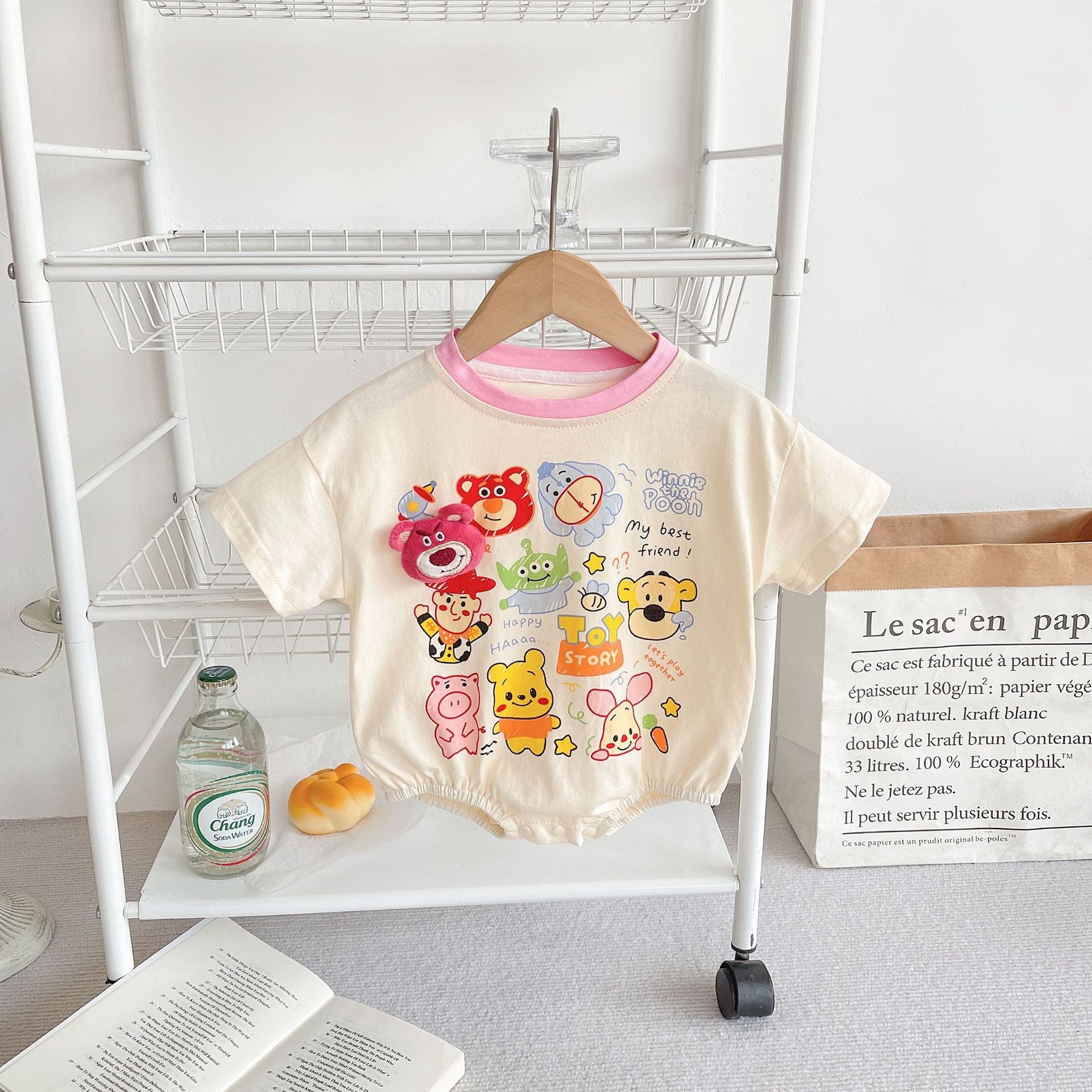 Pijama de bebé con osos de peluche