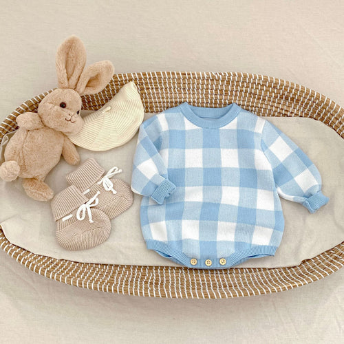 Blue Checkered Children's Body