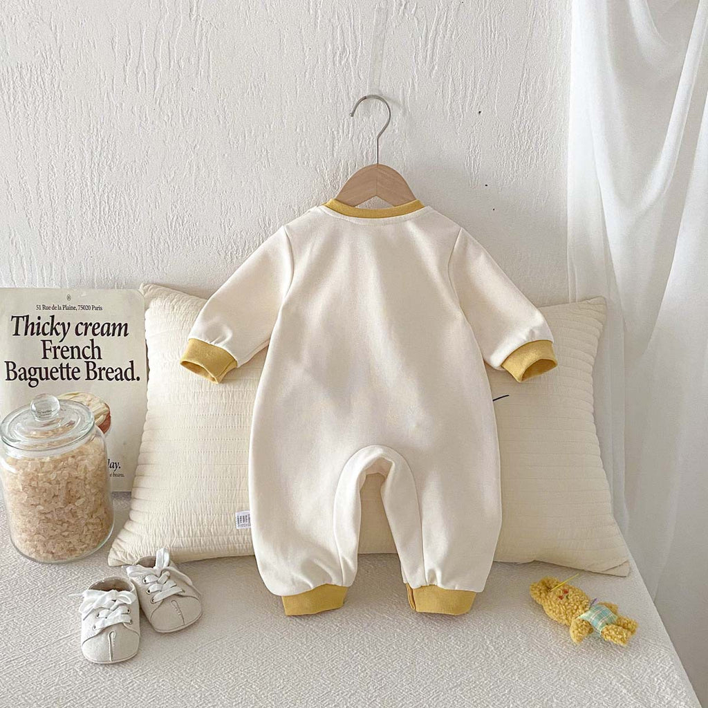 Baby 3D Star Color Block jumpsuit