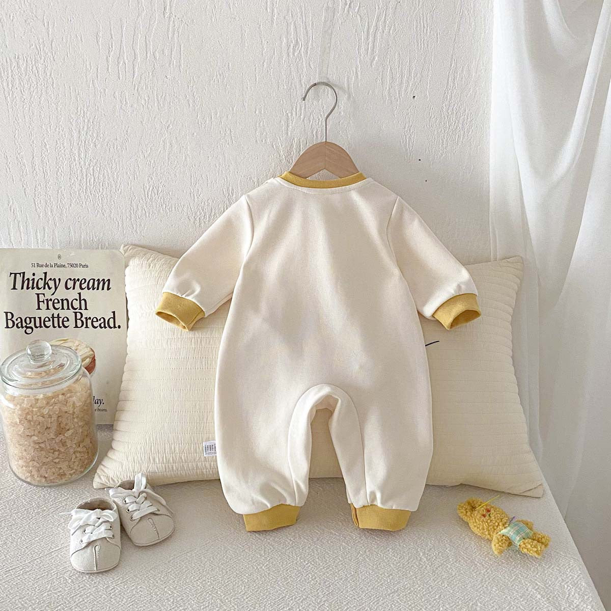 Baby 3D Star Color Block jumpsuit