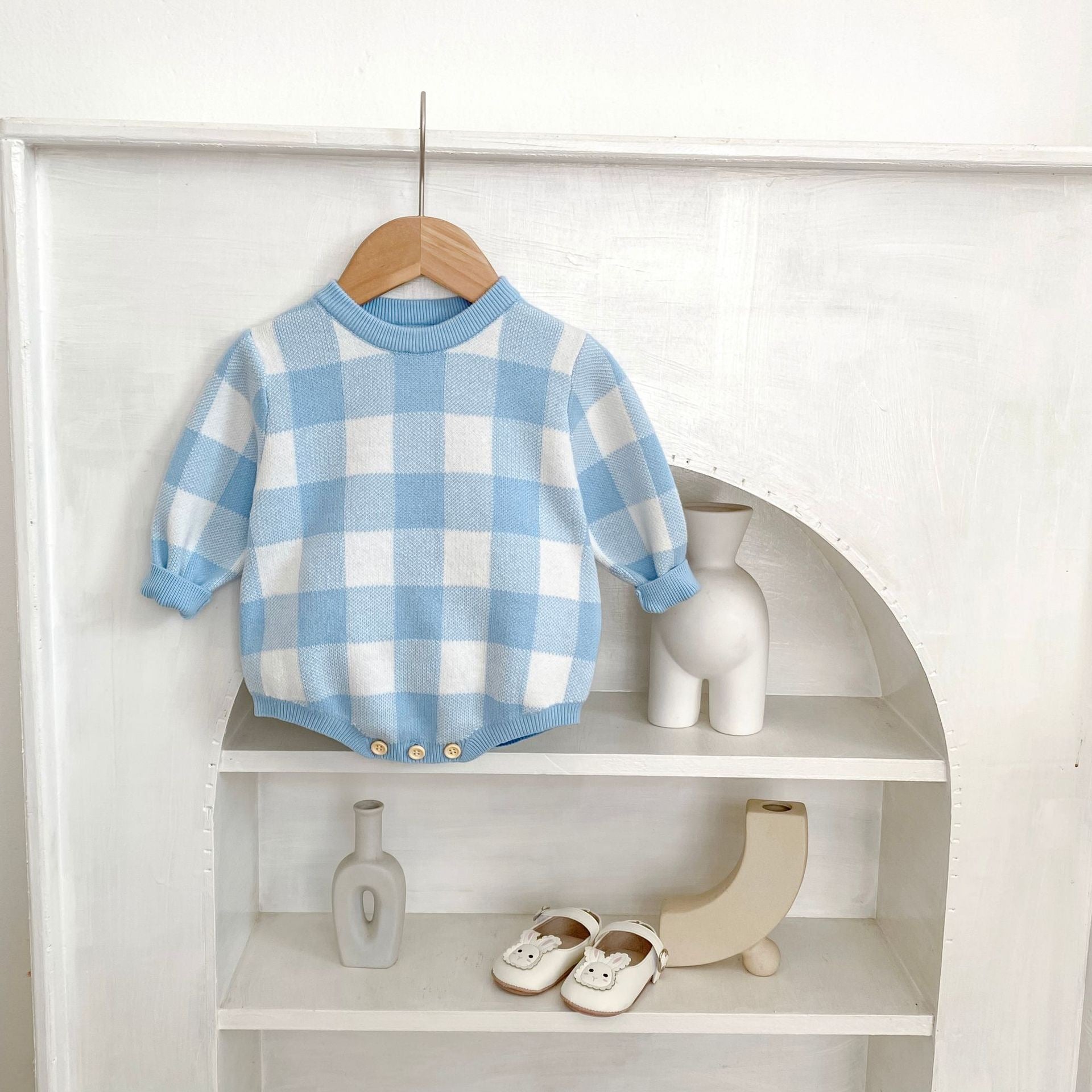 Blue Checkered Children's Body