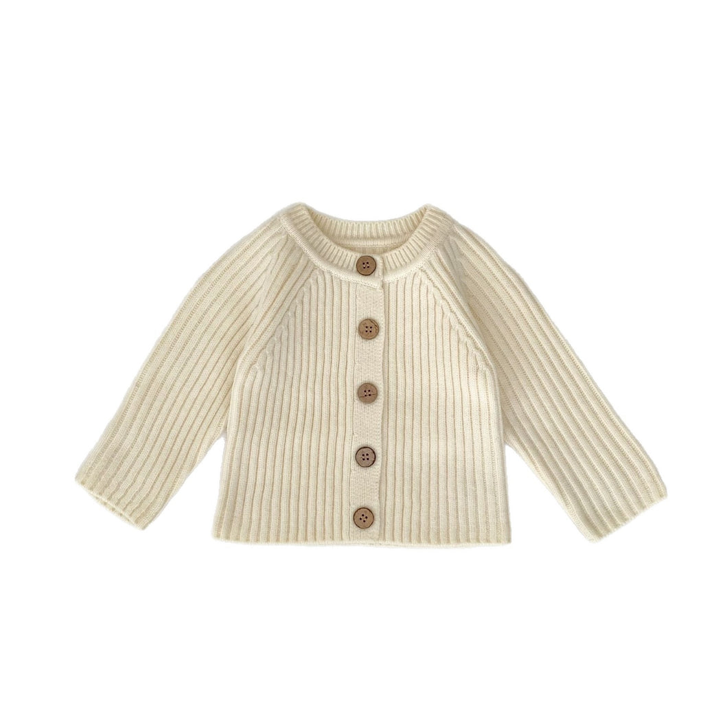 Children's Knitted Jacket with Buttons
