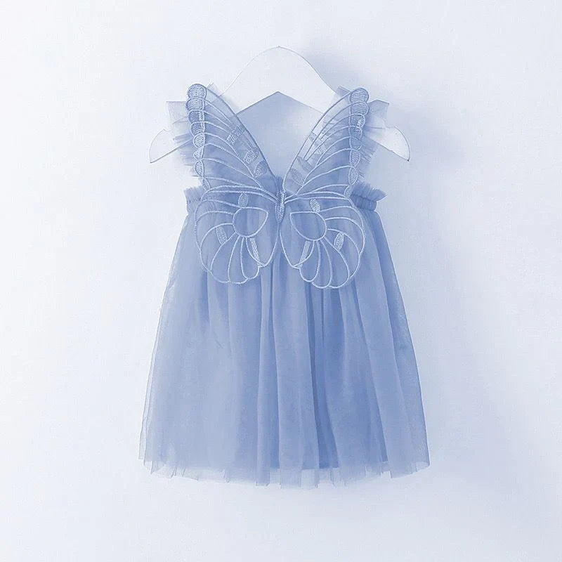 Children's Tulle Dress with Wings