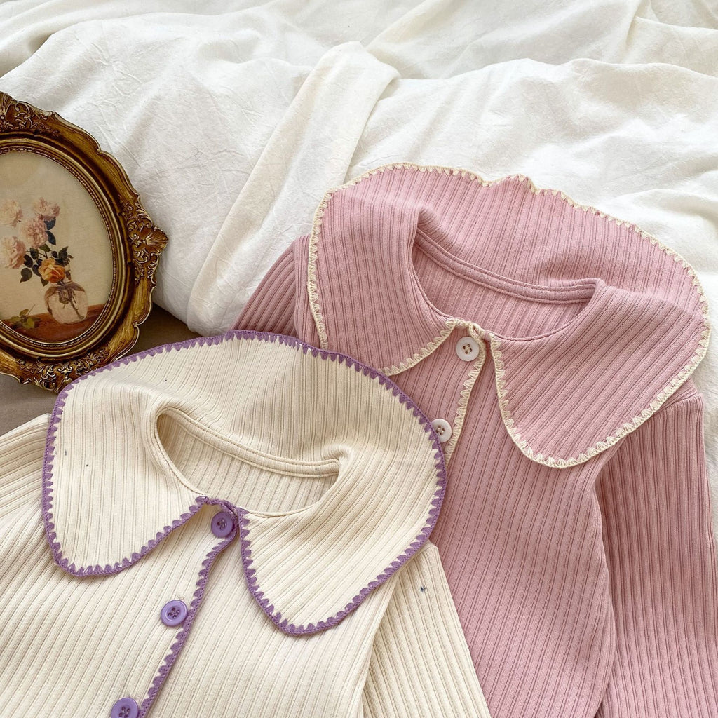 Girls' Button-Down Set