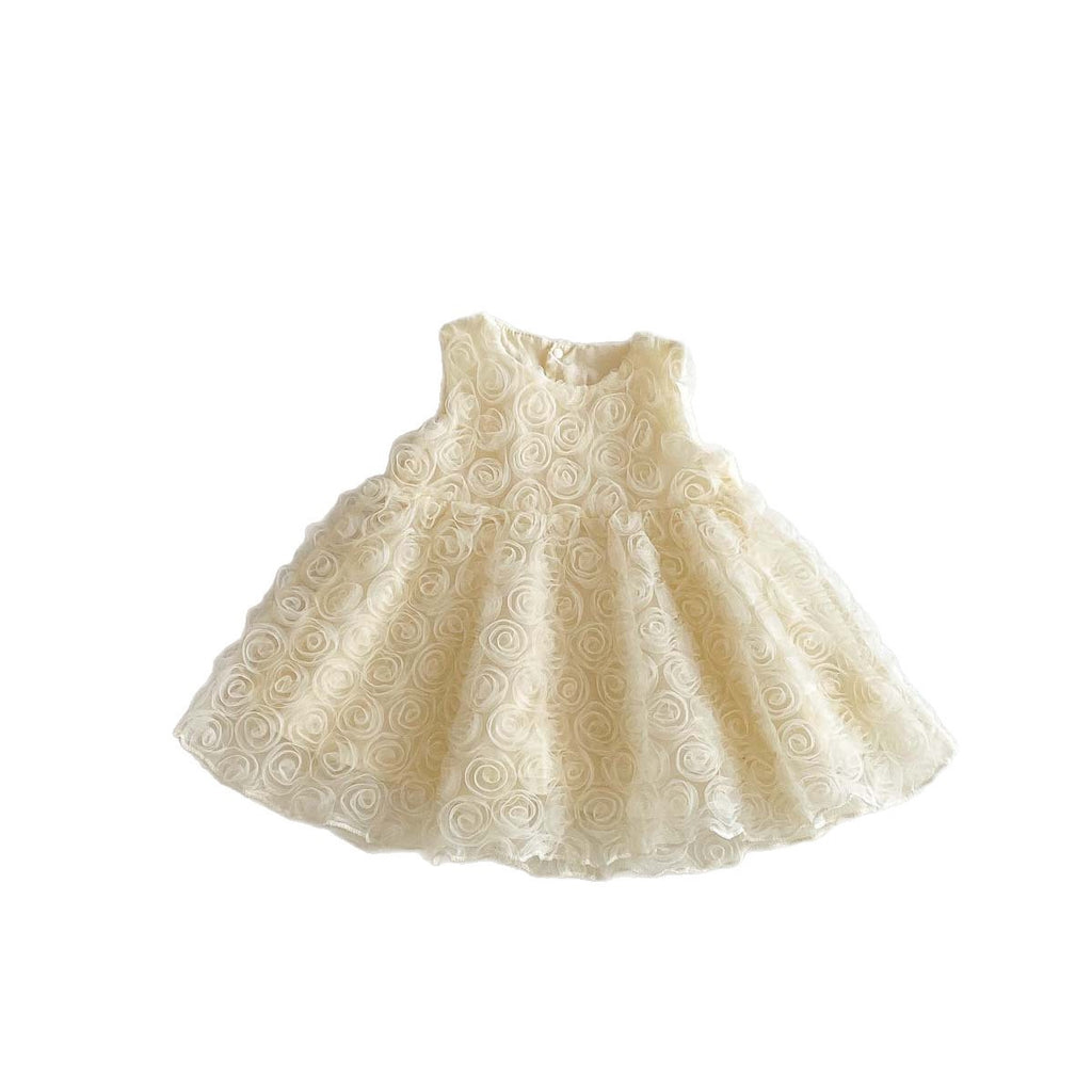 Roses Flowers Princess Girls Dress