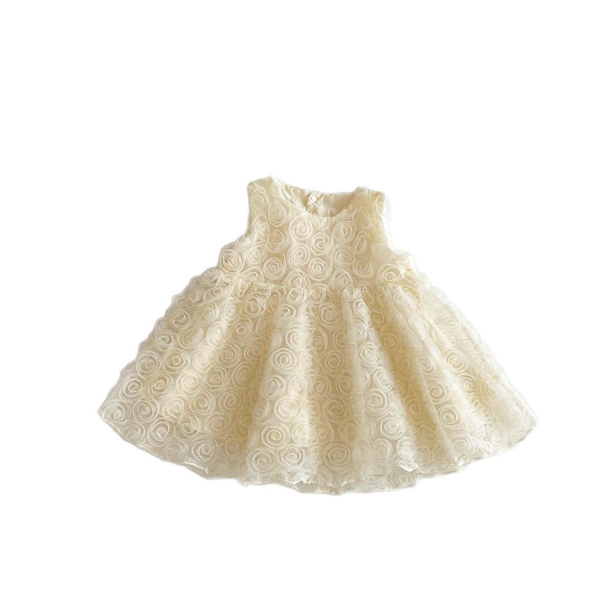 Roses Flowers Princess Girls Dress
