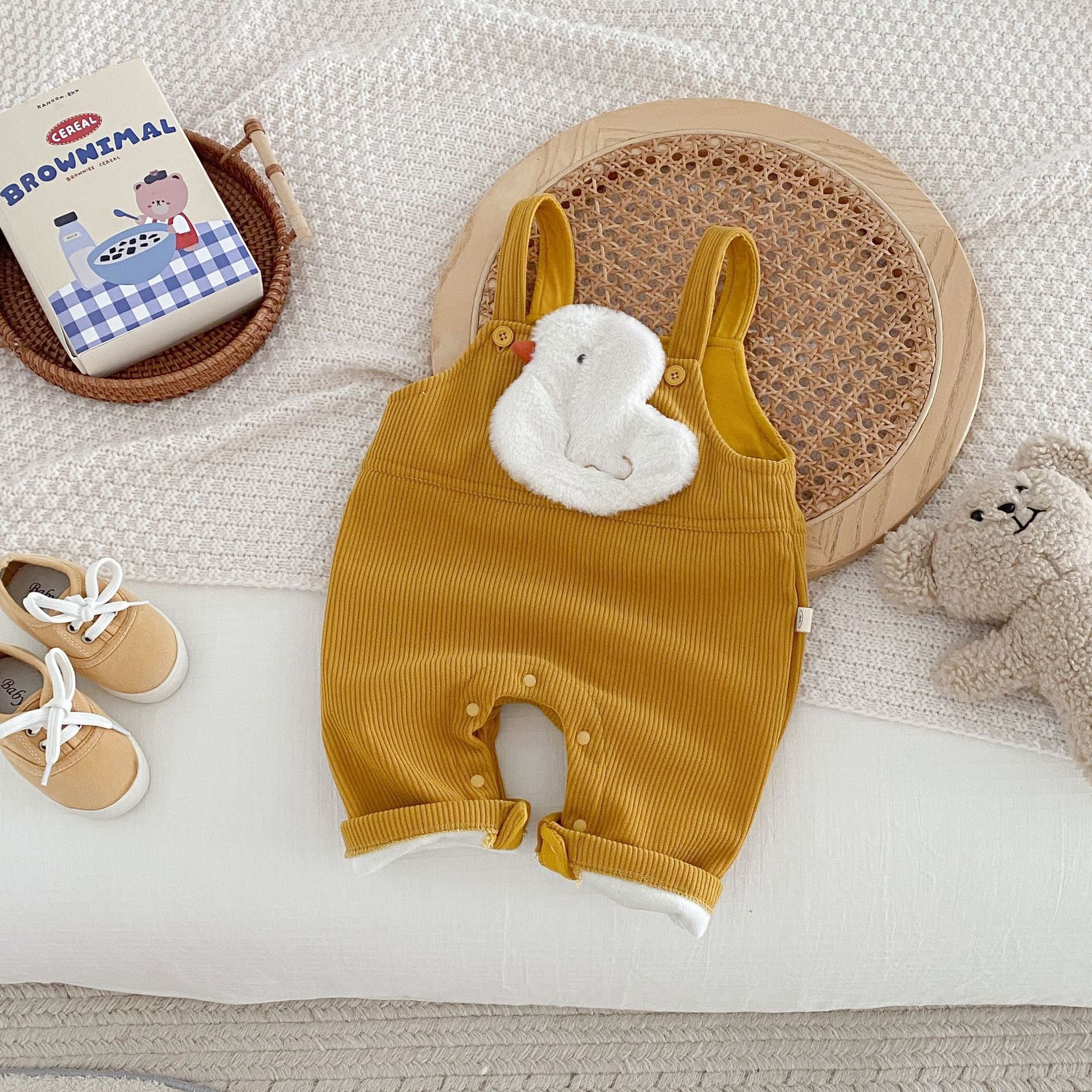 Polka Dot Duckling Children's Set