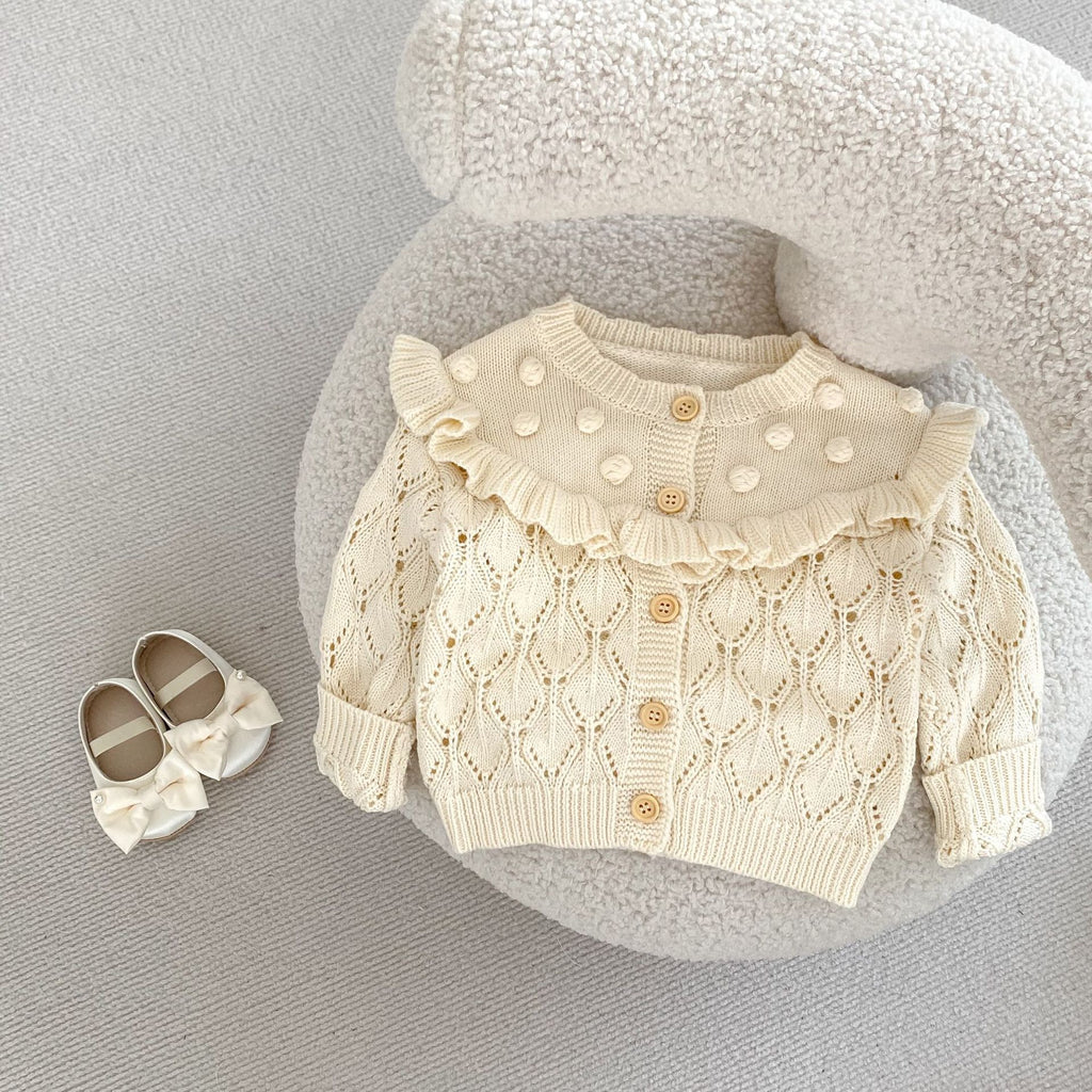 Knitted Cardigan with Buttons