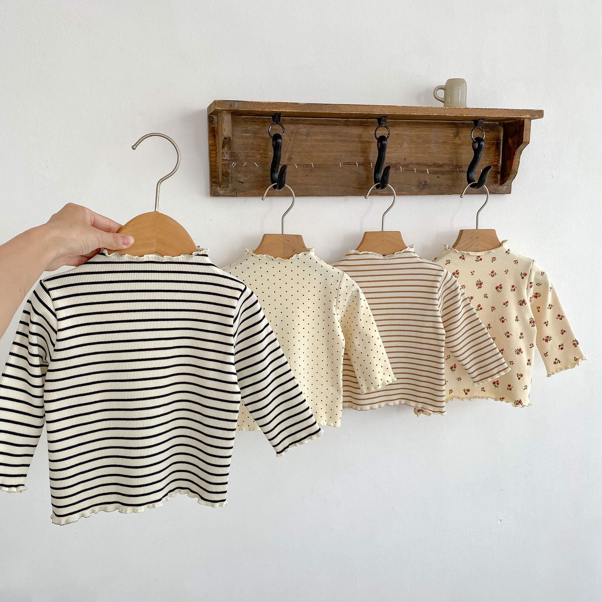Children's Long-Sleeved Printed Blouse