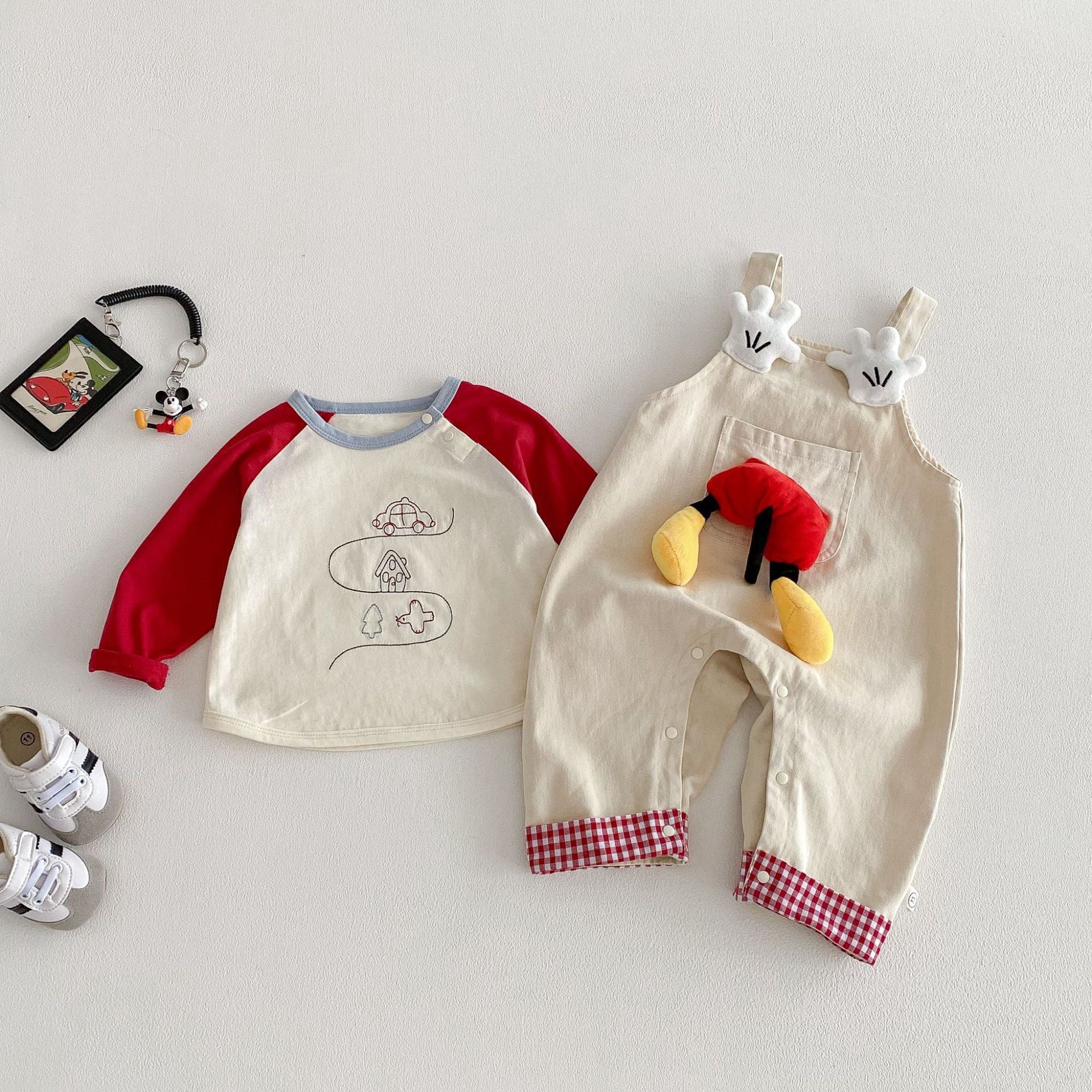 Cute 3D Doll Baby Jumpsuit