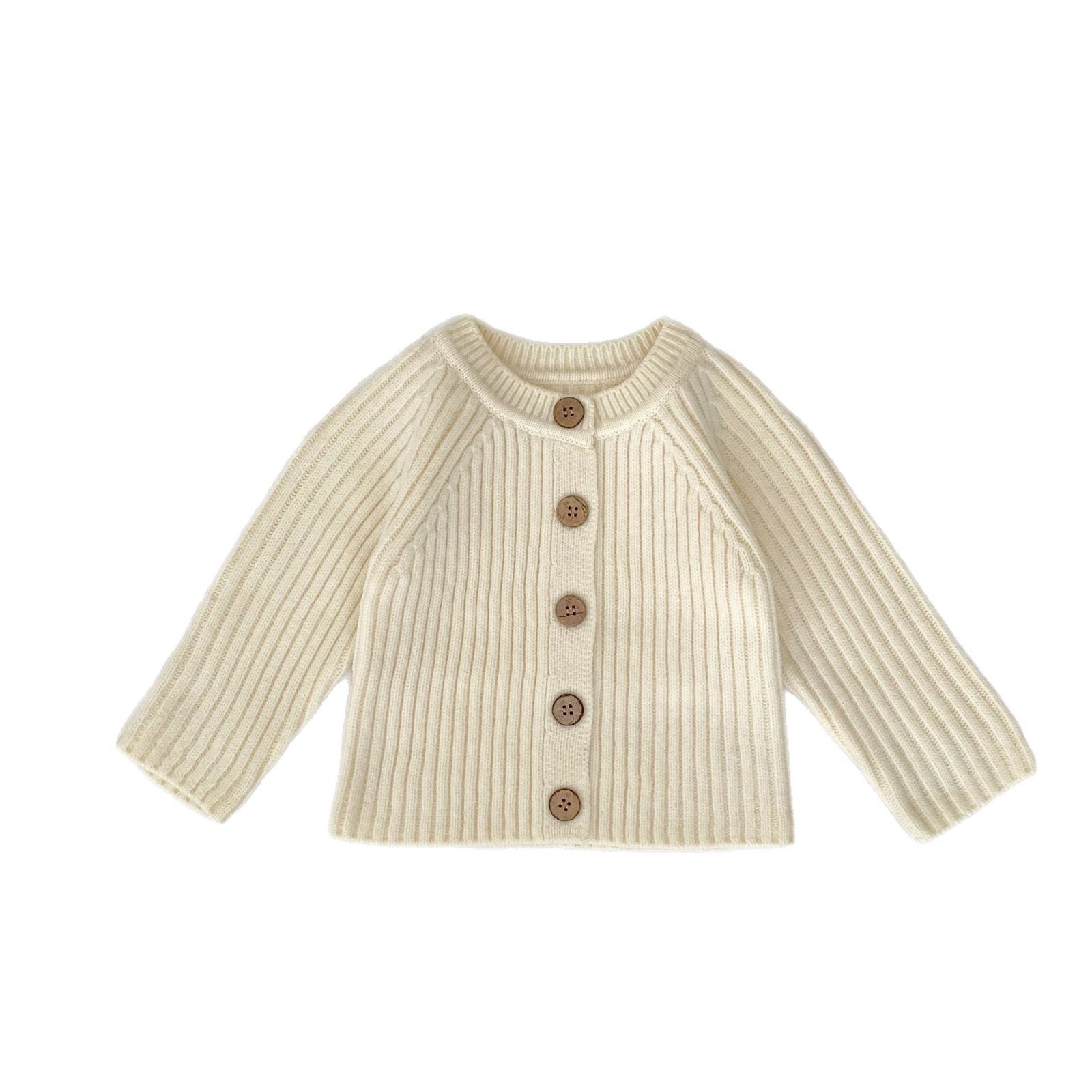 Children's Knitted Jacket with Buttons