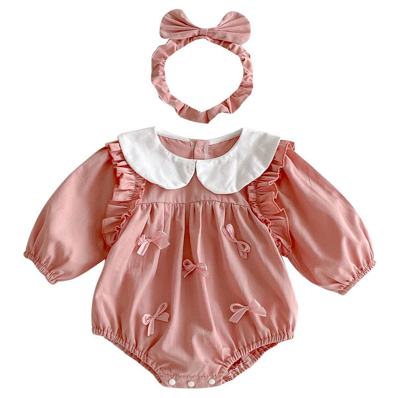 Bodysuit/Dress with Bows
