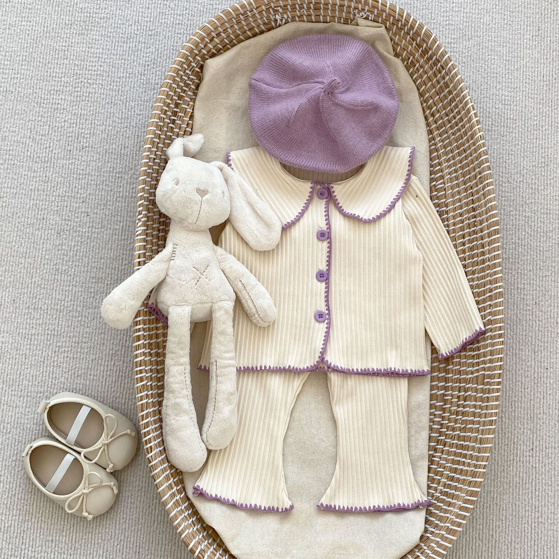 Girls' Button-Down Set