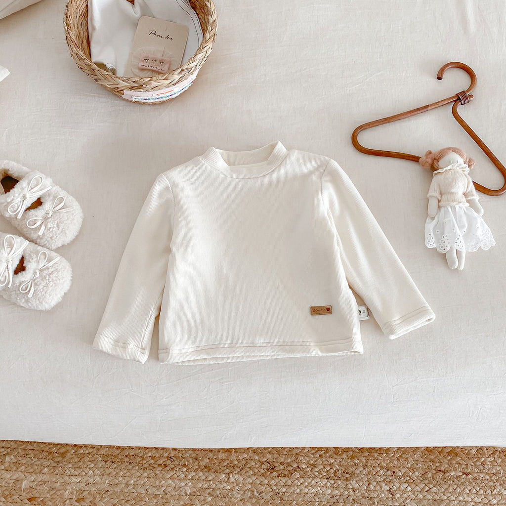 Children's Long-Sleeved Jumpsuit with Animal Print and Bows