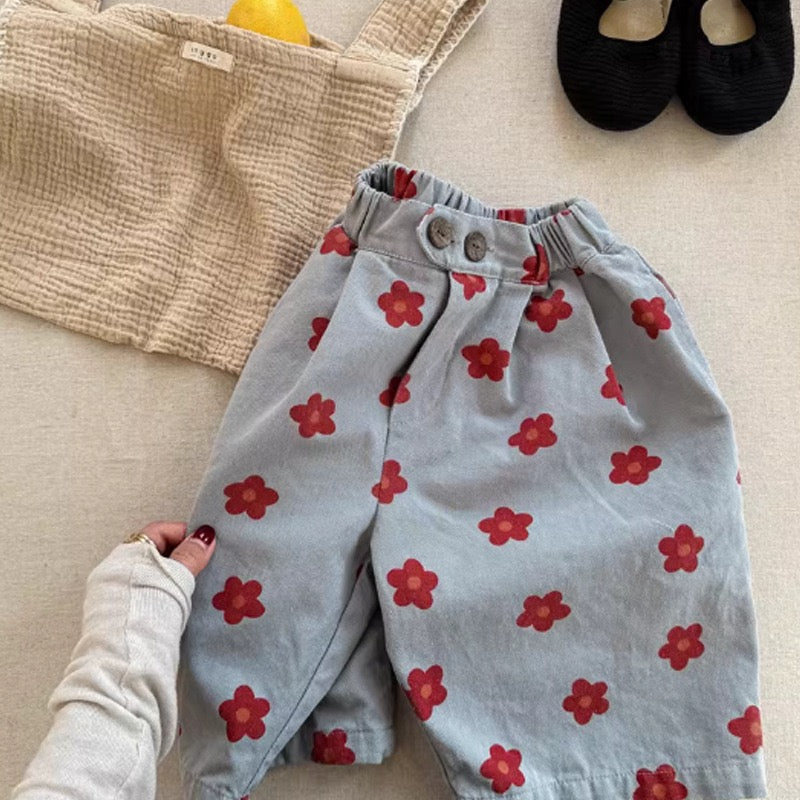 Children's Floral Pants