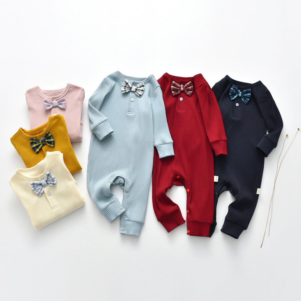 Children's Jumpsuit with Bow Tie