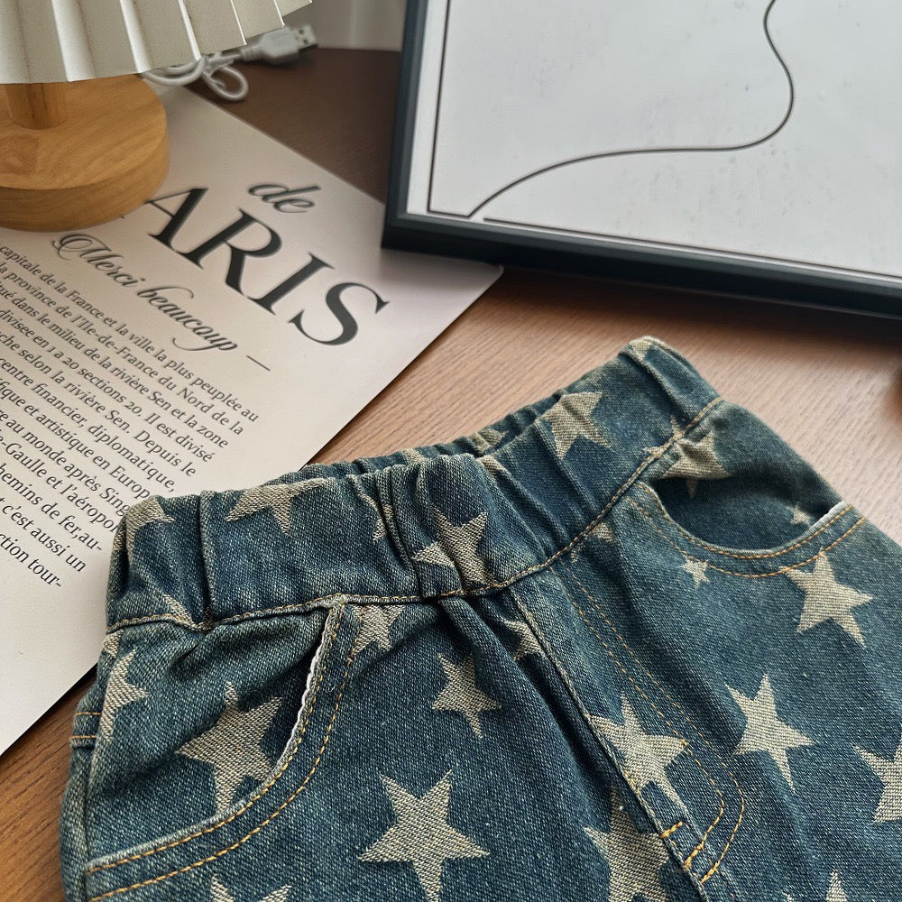 Girls' Pants with Little Stars
