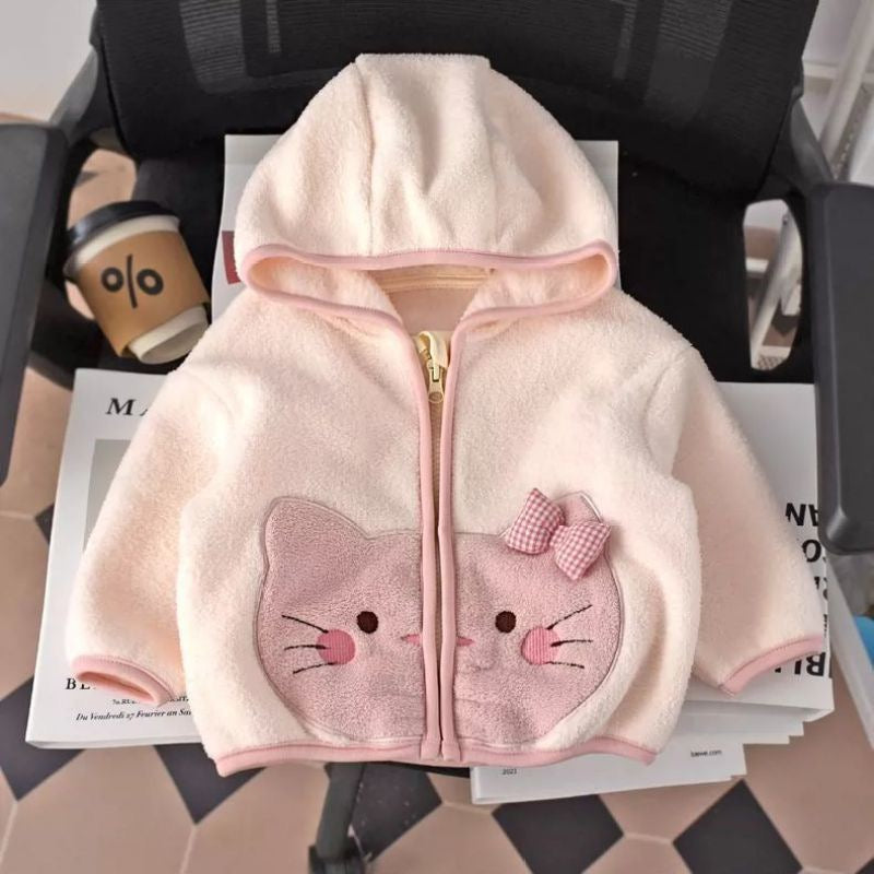 Hello Kitty Girls Fleece Jacket Coat